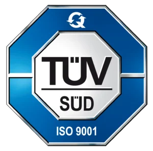ISO 9001 รับรองโดย TÜV SÜD